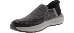 Slip-On|Comfort Shoes|SKECHERS Neville Rovelo Slip-Ins Men’s Casual Shoe Grey