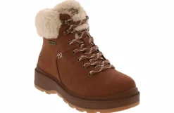 Combat Boots|Short Boots & Booties|SKECHERS Park City Hiker Women’s Fashion Boot Brown