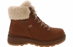 Combat Boots|Short Boots & Booties|SKECHERS Park City Hiker Women’s Fashion Boot Brown