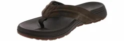 Comfort Sandals|Flip Flops|SKECHERS Patino Marlee Men's Comfort Thong Sandal Brown
