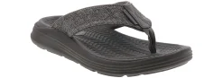 Comfort Sandals|Flip Flops|SKECHERS Playa Bay Men's Sandal Grey