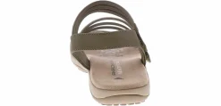 Comfort Sandals|SKECHERS Reggae Slim Sling Women’s Comfort Sandal Green