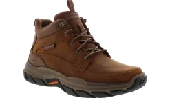 Hiking Boots|Trail & Hiking Shoes|SKECHERS Respected Boswell Men’s Trail Boot Brown