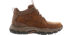 Hiking Boots|Trail & Hiking Shoes|SKECHERS Respected Boswell Men’s Trail Boot Brown