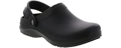 Slip Resistant|SKECHERS Riverbound Arch Fit Pasay Women’s Slip Resistant Work Clog Black