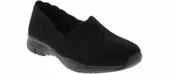 Comfort Shoes|Slip-On|SKECHERS Seager Stat Women's Casual Shoe Black