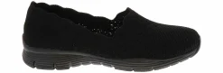 Comfort Shoes|Slip-On|SKECHERS Seager Stat Women's Casual Shoe Black
