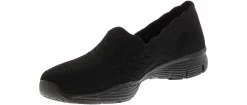 Comfort Shoes|Slip-On|SKECHERS Seager Stat Women's Casual Shoe Black