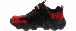Athletics & Sneakers|SKECHERS Skech-O-Saurus Lights Youth Boys’ (11-3) Running Shoe Red