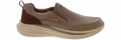 Walking Shoes|Comfort Shoes|SKECHERS Slade Lucan Men’s Casual Shoe Beige