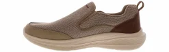 Walking Shoes|Comfort Shoes|SKECHERS Slade Lucan Men’s Casual Shoe Beige
