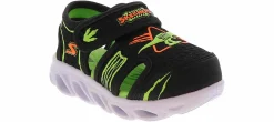 Casual|Sandals|SKECHERS S-Lights Hypno Splash Toddler Boys' (5-10) Sandal Black