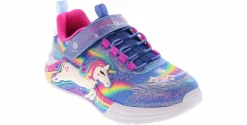 Athletic & Sneakers|SKECHERS S-Lights Unicorn Chaser Youth Girls’ (11-3) Light Up Athletic Shoe Blue