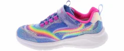 Athletic & Sneakers|SKECHERS S-Lights Unicorn Chaser Youth Girls’ (11-3) Light Up Athletic Shoe Blue