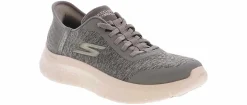 Walking Shoes|Athleisure & Casual|SKECHERS Slip-In Go Walk Flew Dacey Women's Wide-Width Walking Shoe Grey