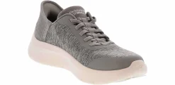 Walking Shoes|Athleisure & Casual|SKECHERS Slip-In Go Walk Flew Dacey Women's Wide-Width Walking Shoe Grey