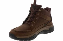 Hiking Boots|Trail|SKECHERS Slip-In Respected 20 Men's Wide-Width Hiking Boot Brown
