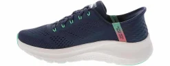 Walking Shoes|Athleisure & Casual|SKECHERS Slip-Ins Archfit 2.0 Easy Chic Women’s Wide-Width Walking Shoe Blue