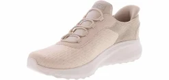 Walking Shoes|Athleisure & Casual|SKECHERS Slip-Ins Bobs Squad Chaos Women’s Wide-Width Walking Shoe Beige