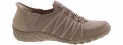 Comfort Shoes|Slip-On|SKECHERS Slip-Ins Breathe Women’s Casual Sneaker Beige