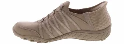 Comfort Shoes|Slip-On|SKECHERS Slip-Ins Breathe Women’s Casual Sneaker Beige