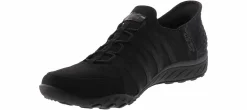 Comfort Shoes|Slip-On|SKECHERS Slip-Ins Breathe Easy Women’s Athletic Shoe Black