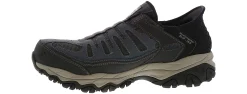 Safety Toe Athletics|Slip Resistant|SKECHERS Slip-Ins Cankton Men’s Wide-Width Steel Toe Work Shoe Blue