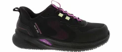 Safety Toe Athletics|SKECHERS Slip-Ins Carbix Women's Carbon Nano Toe Work Shoe Black