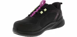 Safety Toe Athletics|SKECHERS Slip-Ins Carbix Women's Carbon Nano Toe Work Shoe Black