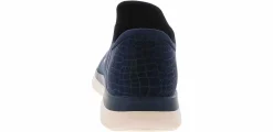 Walking Shoes|Athleisure & Casual|SKECHERS Slip-Ins Classy Night Women’s Wide-Width Walking Shoe Blue