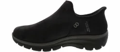 Short Boots & Booties|SKECHERS Slip-Ins Easy Going Women’s Bootie Black