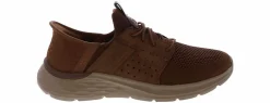 Sneakers|SKECHERS Slip-ins Garner-Newick Men’s Wide Width Casual shoe Brown