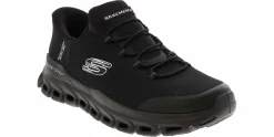Athleisure & Casual|Slip-On|SKECHERS Slip-Ins Glide Step Zefyr Men’s Athletic Shoe Black
