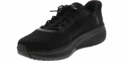Slip Resistant|SKECHERS Slip-Ins Go Run Elevate 2.0 Men's Slip Resistant Work Shoe Black