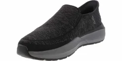 Comfort Shoes|SKECHERS Slip-Ins Neville Rovelo Men’s Casual Shoe Black