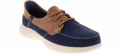 Canvas Shoes|Comfort Shoes|SKECHERS Slip-Ins On The Go Flex Women's Boat Shoe Blue
