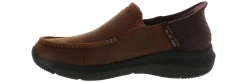 Comfort Shoes|Comfort|SKECHERS Slip-Ins Parson Oswin Men’s Wide-Width Casual Shoe Brown