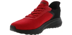 Running Shoes|Athleisure & Casual|SKECHERS Slip-Ins Squad Chaos Men’s Running Shoe Red