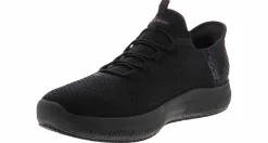 Slip Resistant|Wide|SKECHERS Slip-ins Summits Colsin Men’s Wide-Width Slip Resistant Work Shoe Black