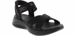 Comfort Sandals|SKECHERS Slip-Ins Ultra Flex 3 Women's Sandal Black