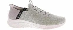 Running Shoes|Walking Shoes|SKECHERS Slip-Ins Ultra Flex 3.0 Men’s Wide-Width Running Shoe Grey