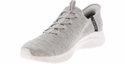 Running Shoes|Walking Shoes|SKECHERS Slip-Ins Ultra Flex 3.0 Men’s Wide-Width Running Shoe Grey