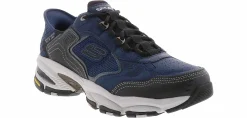 Walking Shoes|Athleisure & Casual|SKECHERS Slip-Ins Vigor 3.0 Men’s Athletic Walking Shoe Blue