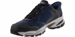 Walking Shoes|Athleisure & Casual|SKECHERS Slip-Ins Vigor 3.0 Men’s Athletic Walking Shoe Blue