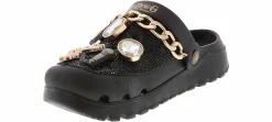 Slip-On|SKECHERS Snoop Dogg Arch Fit Footsteps Women's Casual Clog Black