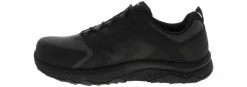 Safety Toe Athletics|Slip Resistant|SKECHERS Speed Flex Trekker Men’s Wide-Width Nano Toe Work Shoe Black
