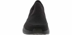 Slip Resistant|SKECHERS Squad Chaos SR-Urgan Men’s Slip Resistant Work Shoe Black