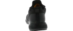 Slip-On|Slip Resistant|SKECHERS Squad Women's Wide-Width Slip Resistant Work Shoe Black