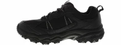 Walking Shoes|Athleisure & Casual|SKECHERS Stamina AT Upper Stitch Men's Wide-Width Trail Shoe Black