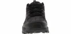 Walking Shoes|Athleisure & Casual|SKECHERS Stamina AT Upper Stitch Men's Wide-Width Trail Shoe Black